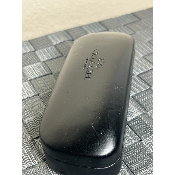 Coach Black Glasses Case Designer Sunglasses Eyewear Protective Case - Picture 4 of 10